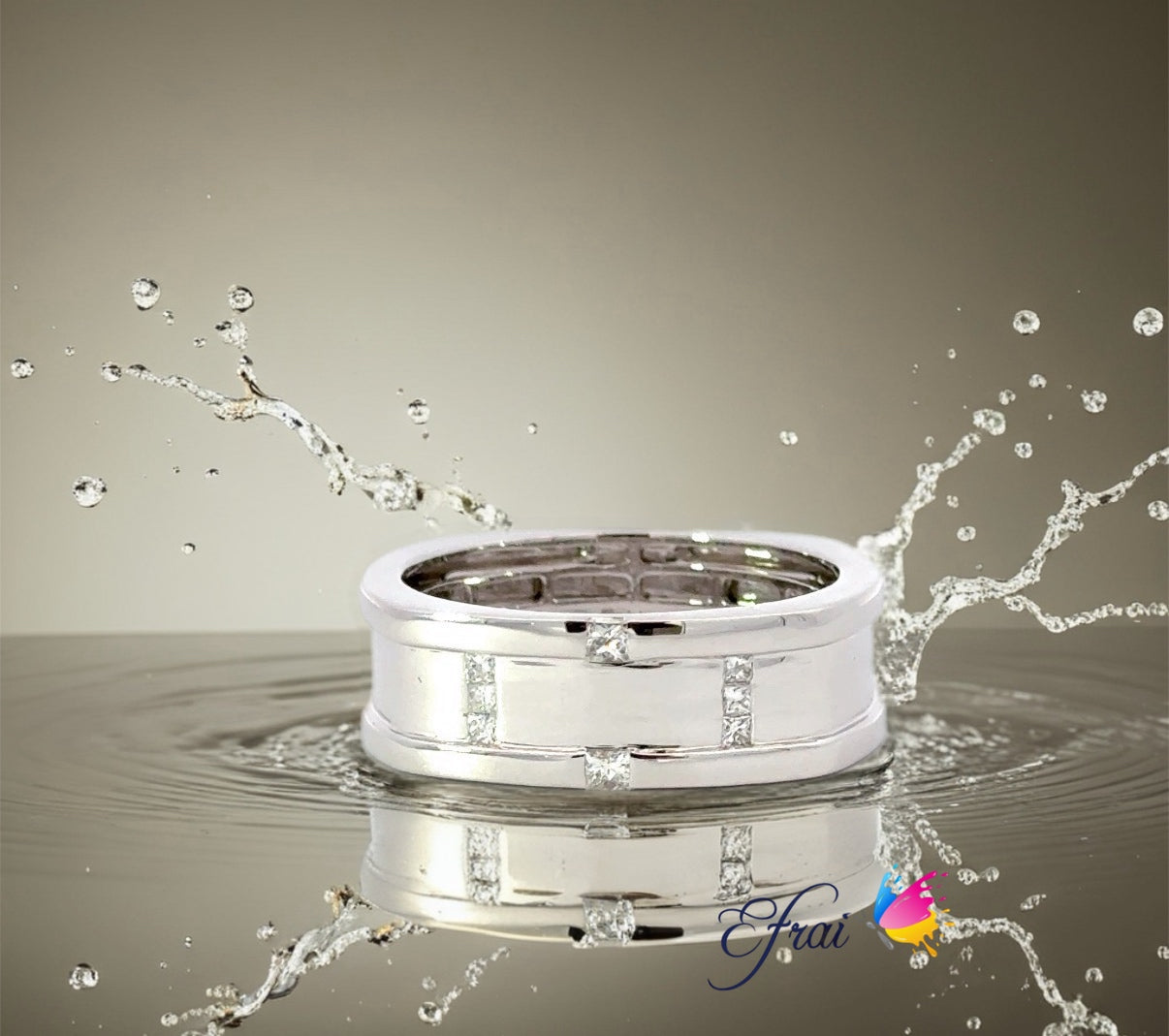 Gorgeous diamonds mens ring