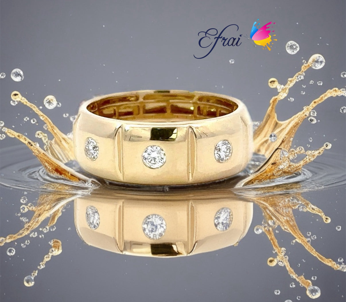 Unique new mens diamonds ring