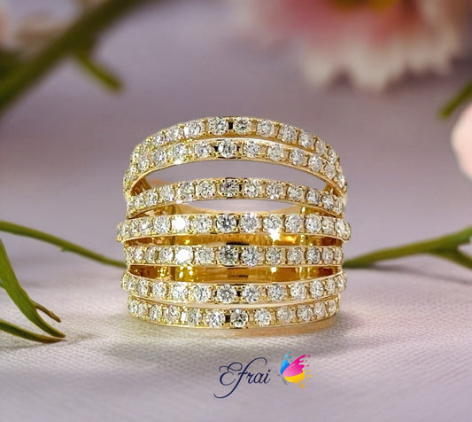 Exquisite designed diamonds ring