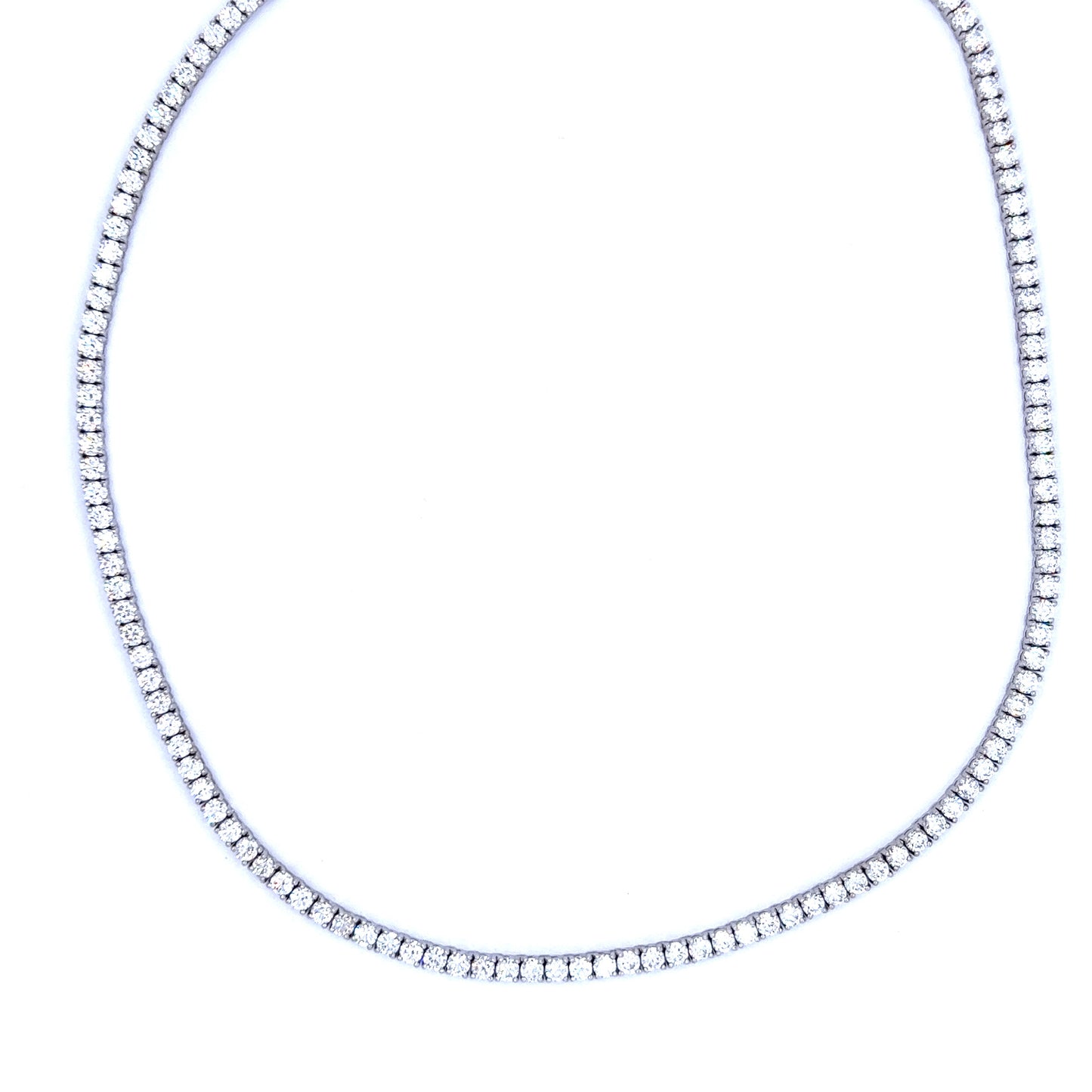 Diamonds tennis necklace